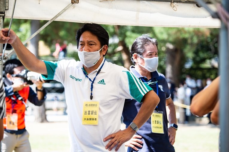 神野は「区間配置さえ間違えなければ」と、青学大の優勝を推した　©Nanae Suzuki