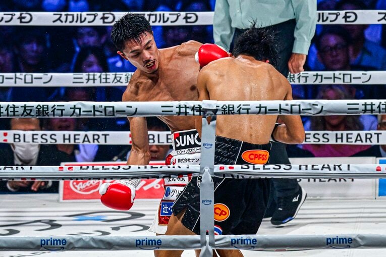 中谷潤人vs.ペッチ・ソー・チットパッタナ（WBC世界バンタム級タイトルマッチ）©Takuya Sugiyama