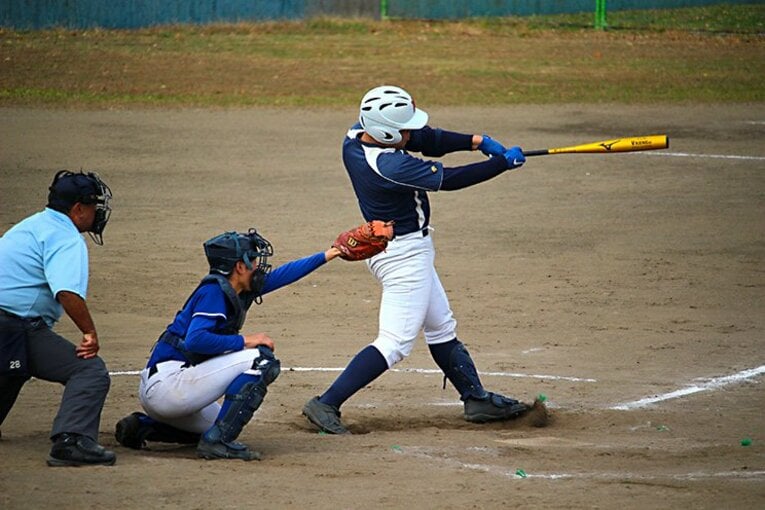 度肝を抜かされた幕張総合・村山亮介の打撃　©︎Yu Takagi