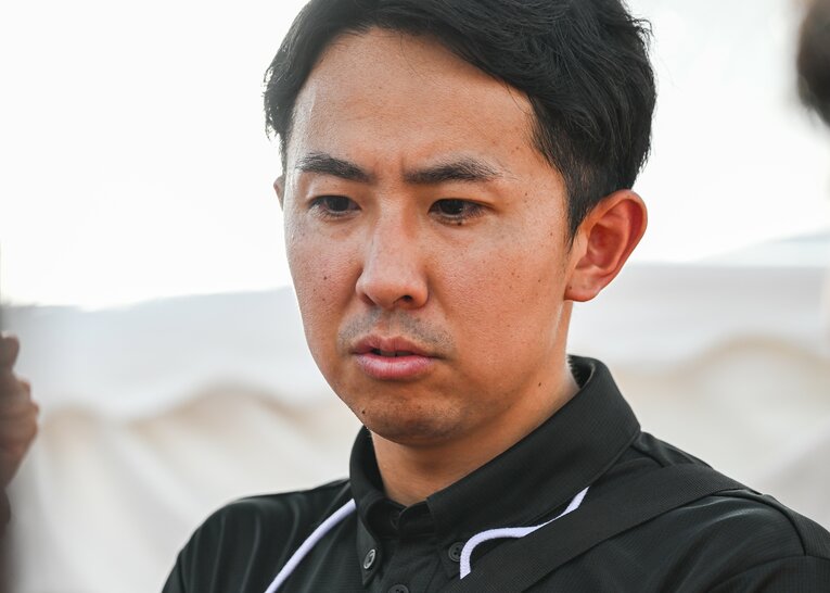 立教大・高林祐介監督　©Nanae Suzuki