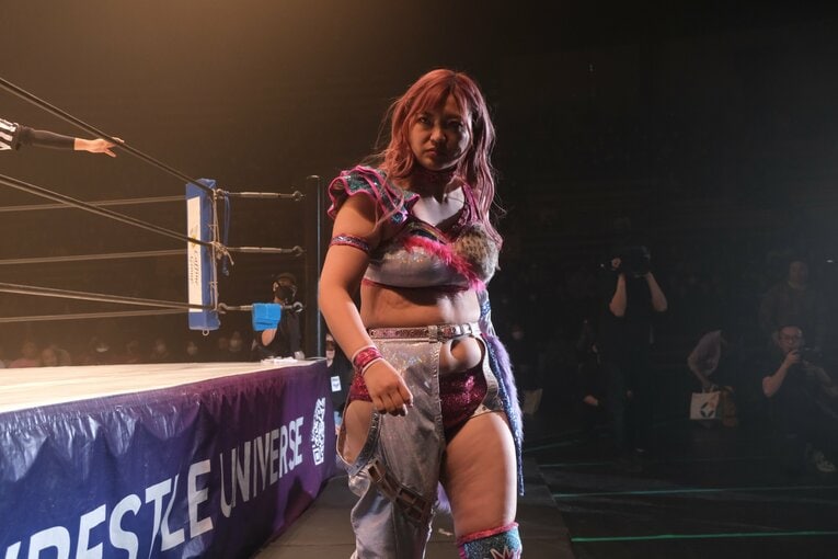 マリーゴールドの人気女子レスラー・後藤智香　©Norihiro Hashimoto