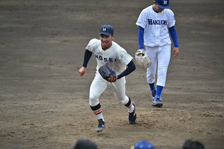 法政大・篠木健太郎投手（177cm75kg・右投左打・木更津総合高）　©︎Hideki Sugiyama