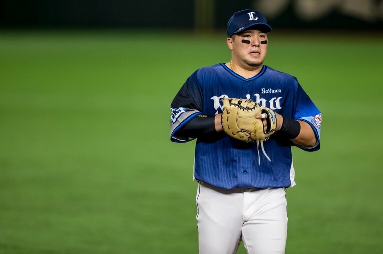 西武の山川　©Kiichi Matsumoto