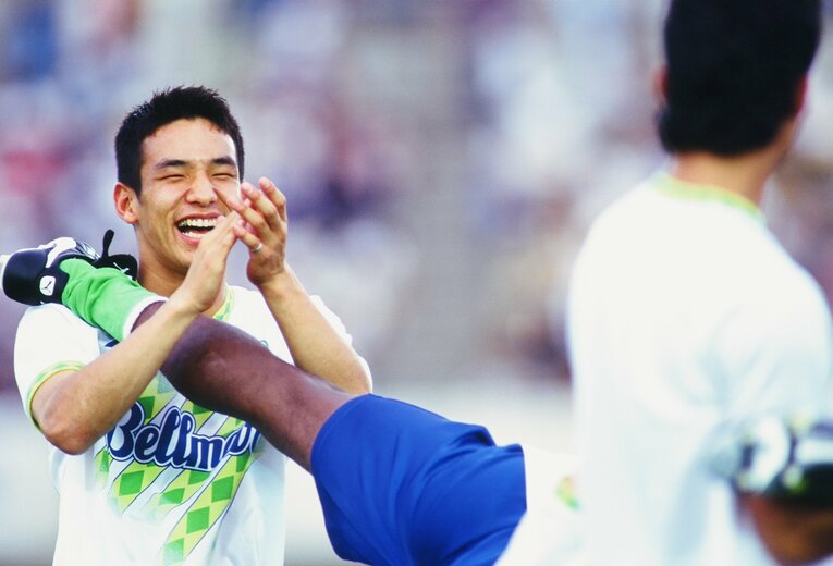 当時から臆することなく自分の意見を発言していた中田　©︎J.LEAGUE