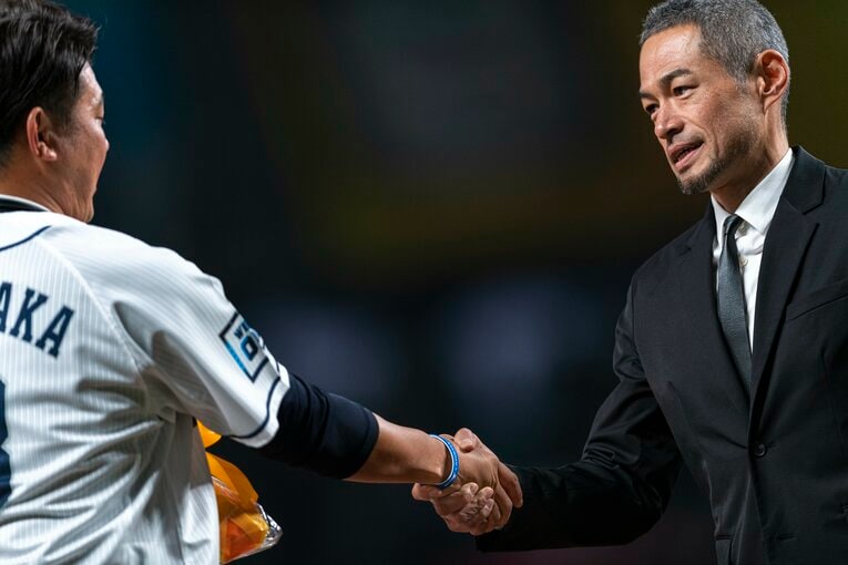 2021年12月の引退セレモニー　©Takuya Sugiyama