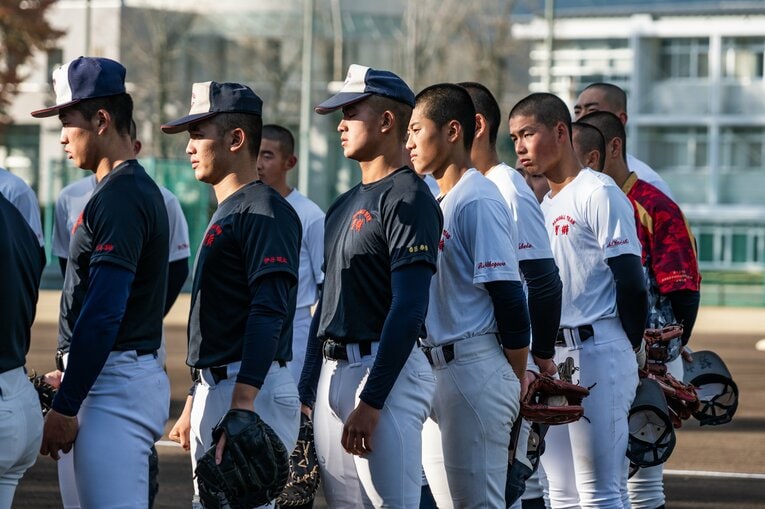 現在の智弁学園の練習風景　©︎Nanae Suzuki