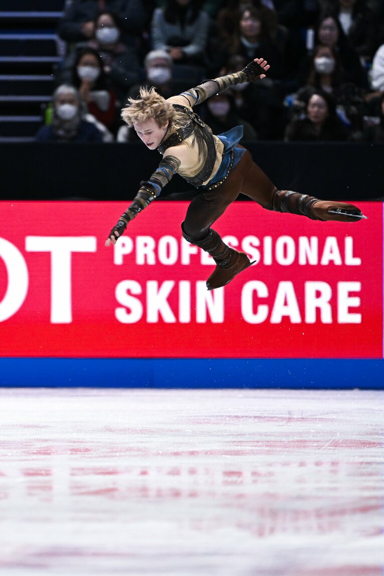 GPファイナルで圧巻の優勝を果たしたイリア・マリニン　©Asami Enomoto