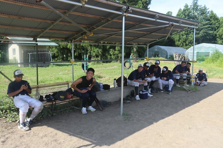 加美農業の選手たち