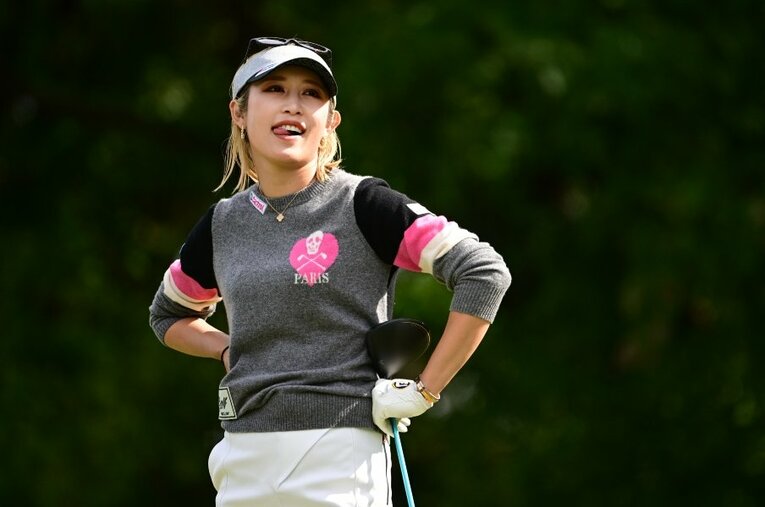 33歳となった金田久美子。プロゴルファーとしてのキャリアを積み重ねる中で、「なりたい自分」の理想が少しずつ変化してきた　©Atsushi Tomura/Getty Images