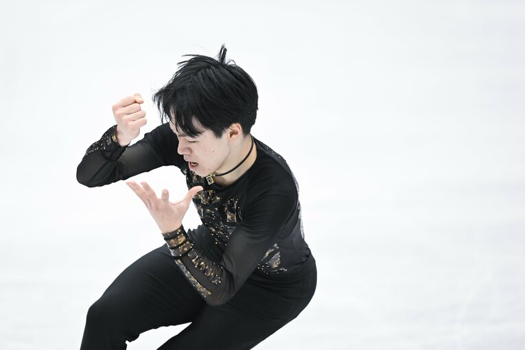 2022年世界選手権銀メダルの鍵山優真　©︎Asami Enomoto