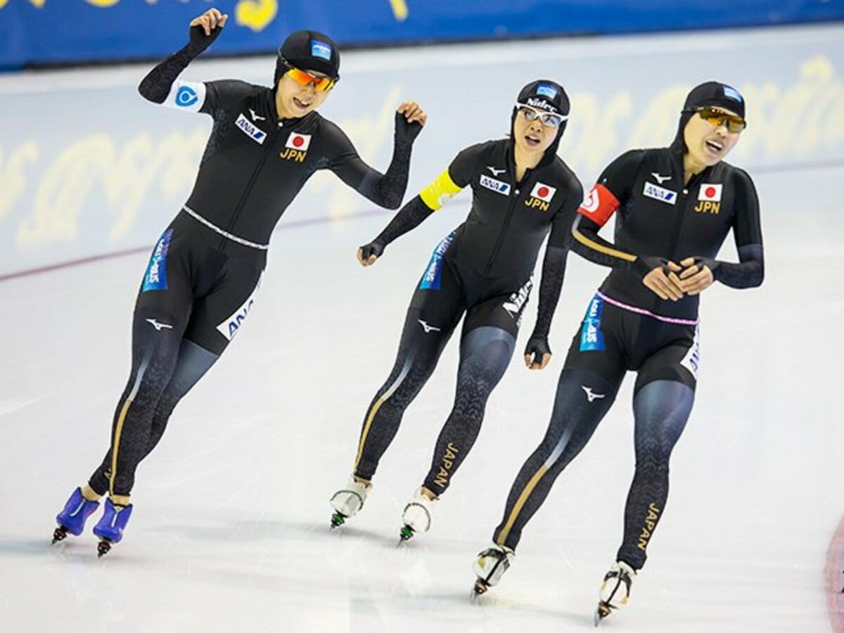 女子パシュートの連携 世界でも飛びぬけた実績を持つ日本の3人組 スピードスケート Number Web ナンバー