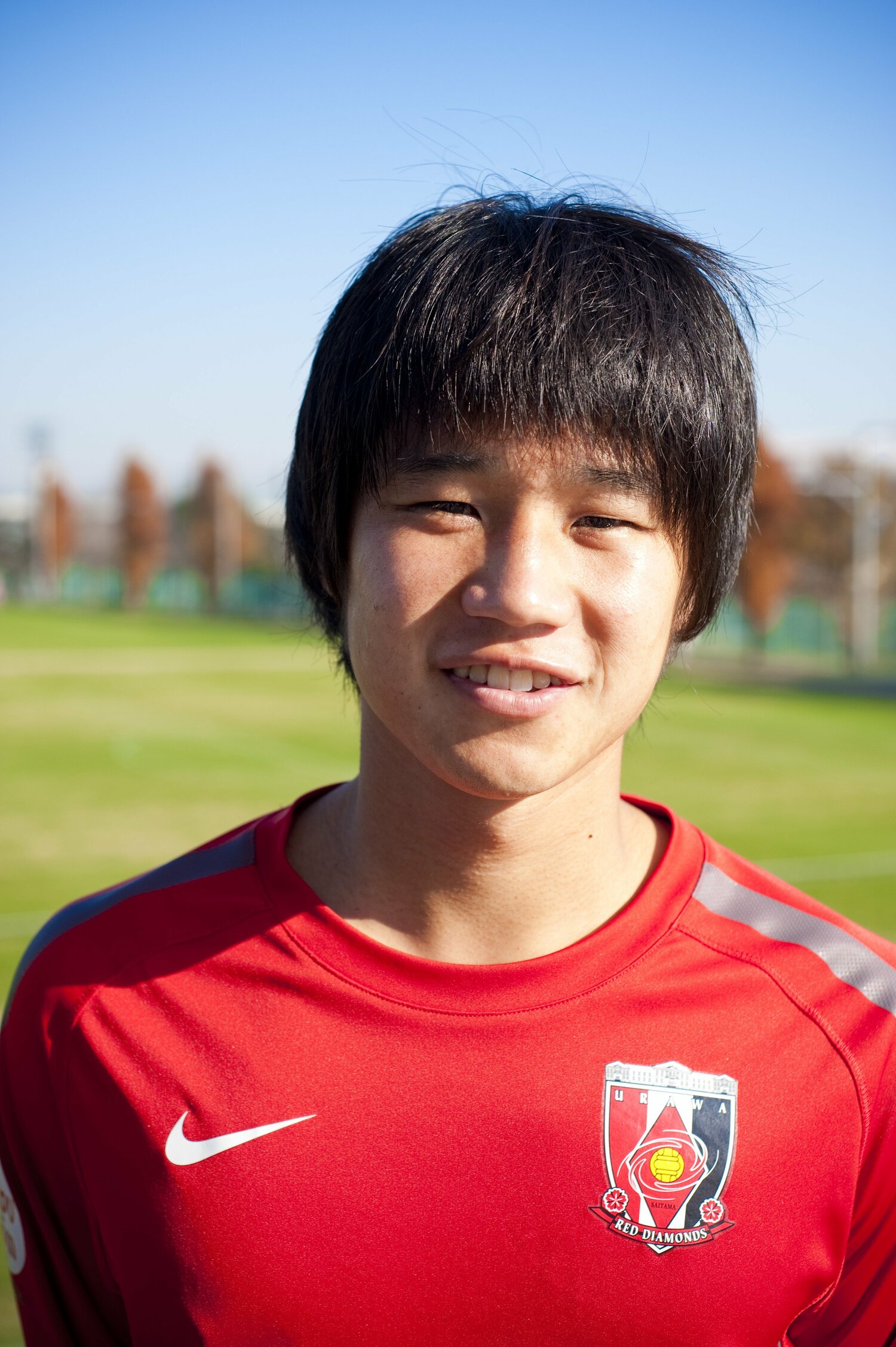 2011年12月、ロンドン五輪世代の一人としてインタビューに応じてくれた山田直輝　©︎Toshiya Kondo