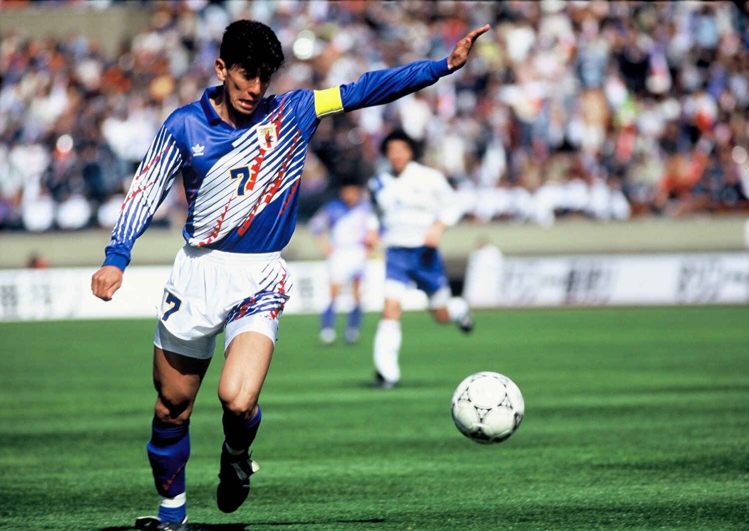 井原は90年の対戦時点で強い印象を受けたようだ　©Kazuaki Nishiyama