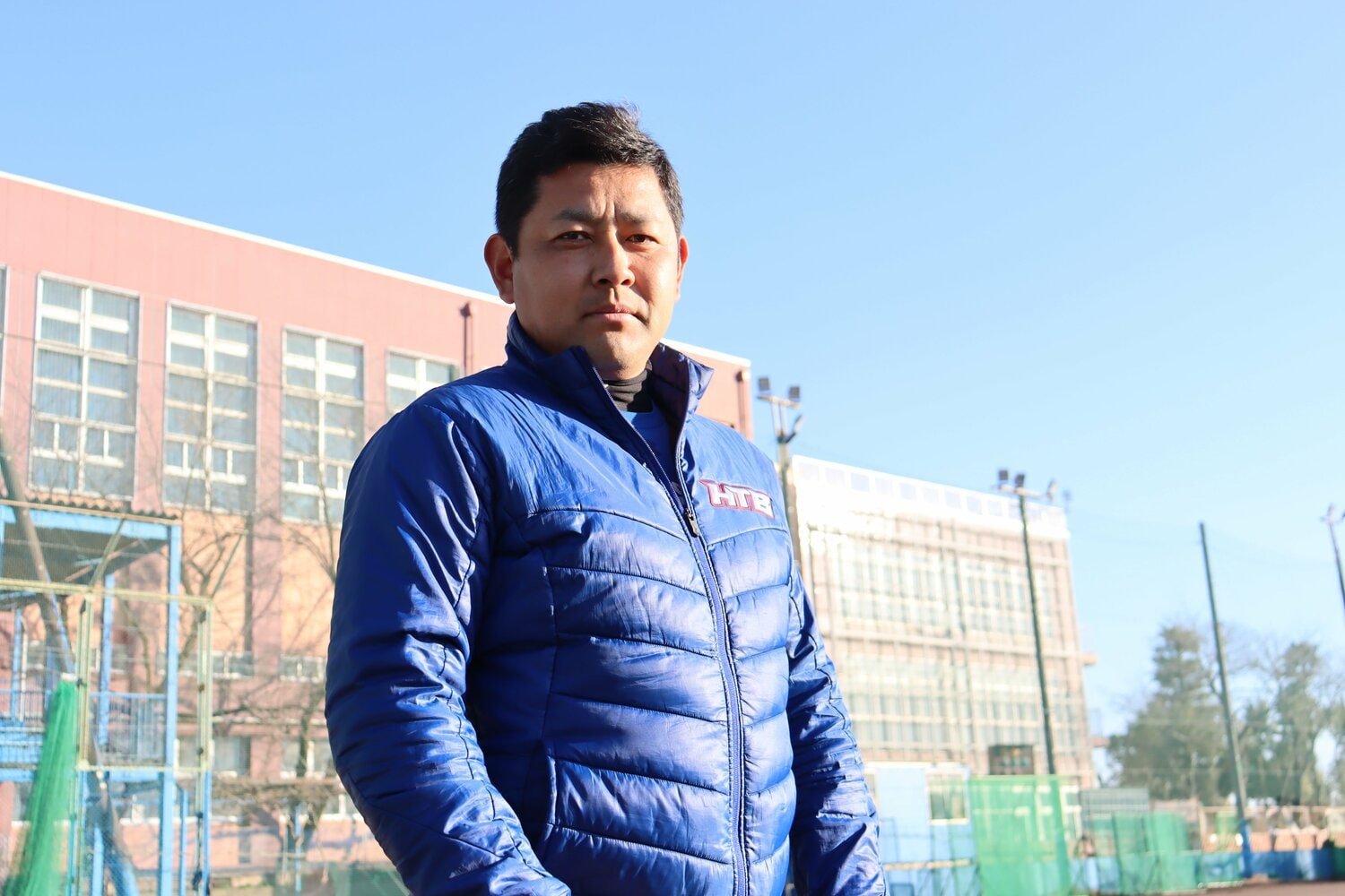 現在の福本真史さん。花咲徳栄でコーチを務める©Genki Taguchi