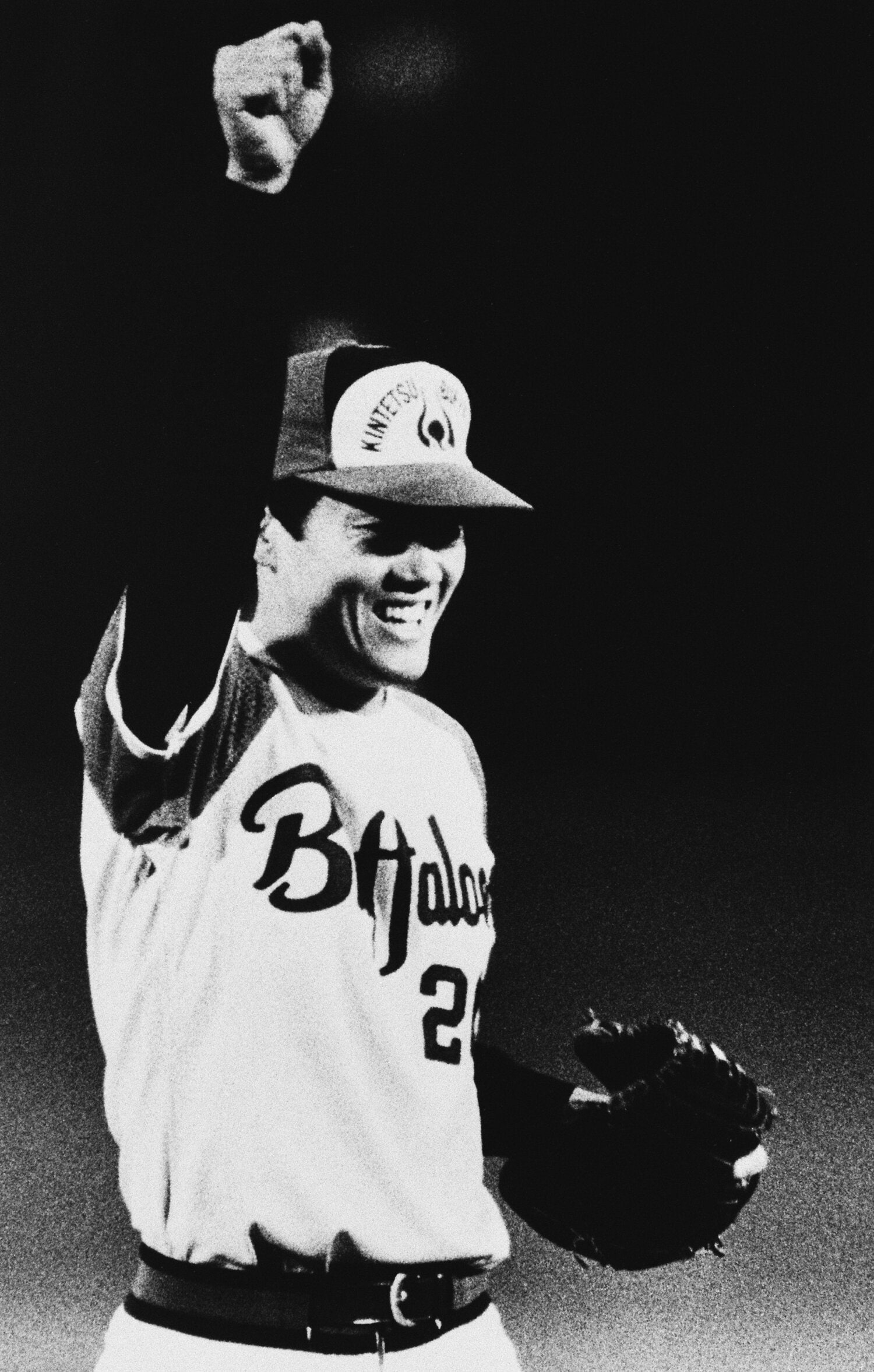 現役時代の高柳さん ©KYODO