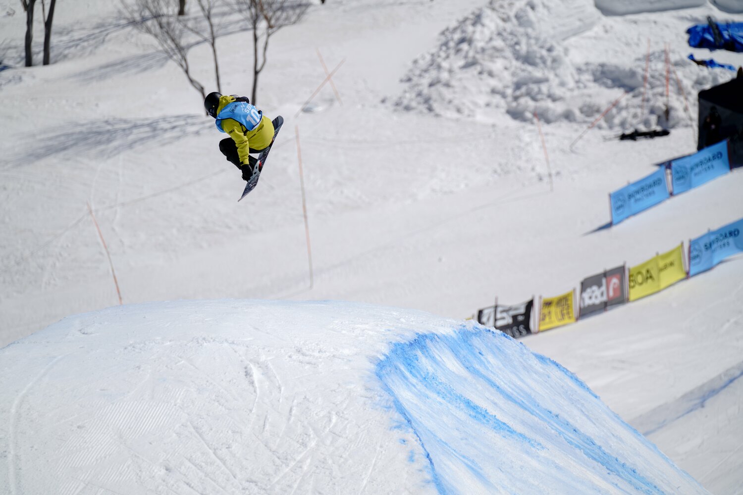 北京五輪女子ハーフパイプ5位の冨田るき。運営責任者の五味克彦氏は「これまでで最もハイレベルな選手たちが集まってくれました」　©Shigeki Yamamoto