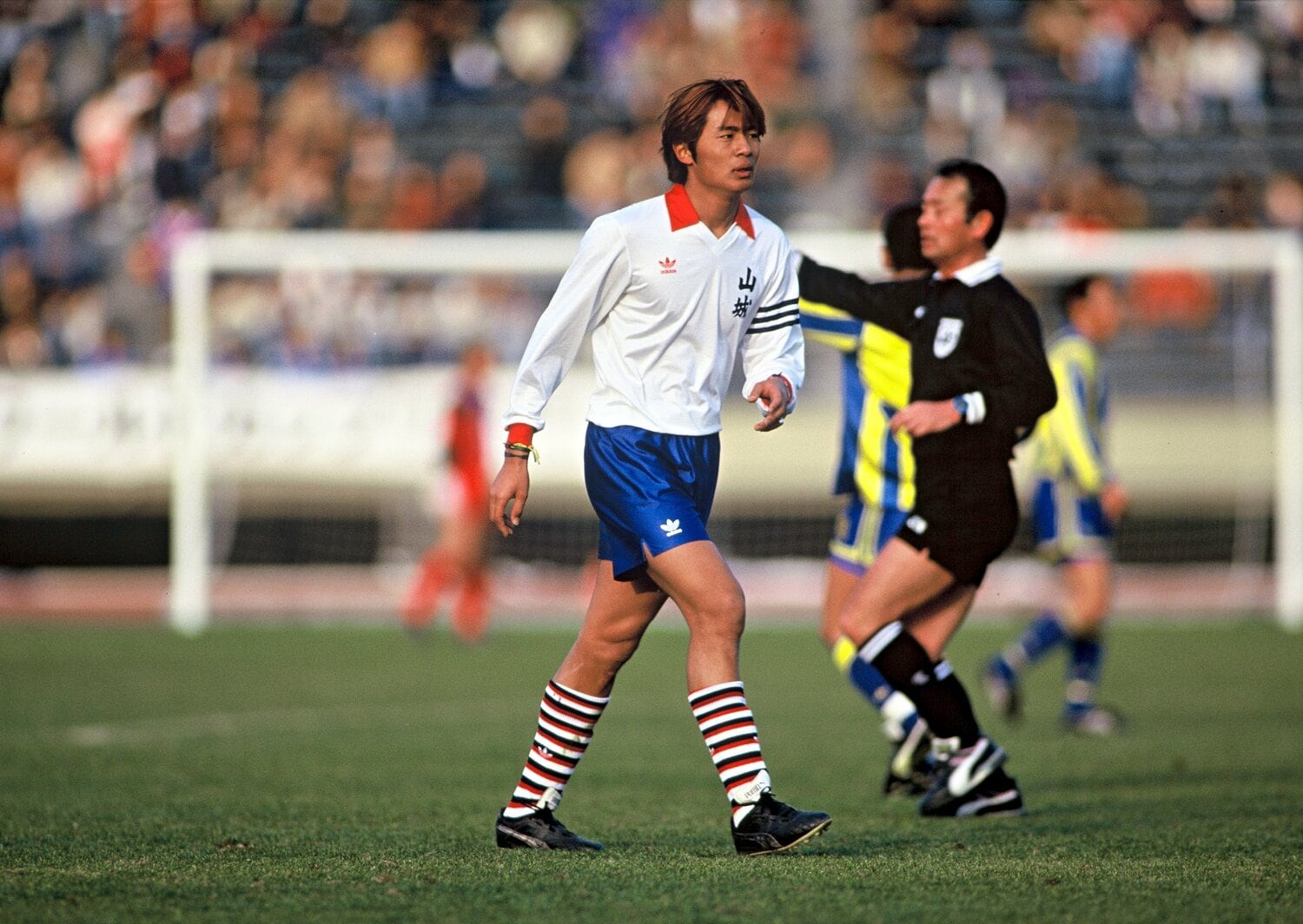 選手権決勝での山城・石塚　©Kazuaki Nishiyama
