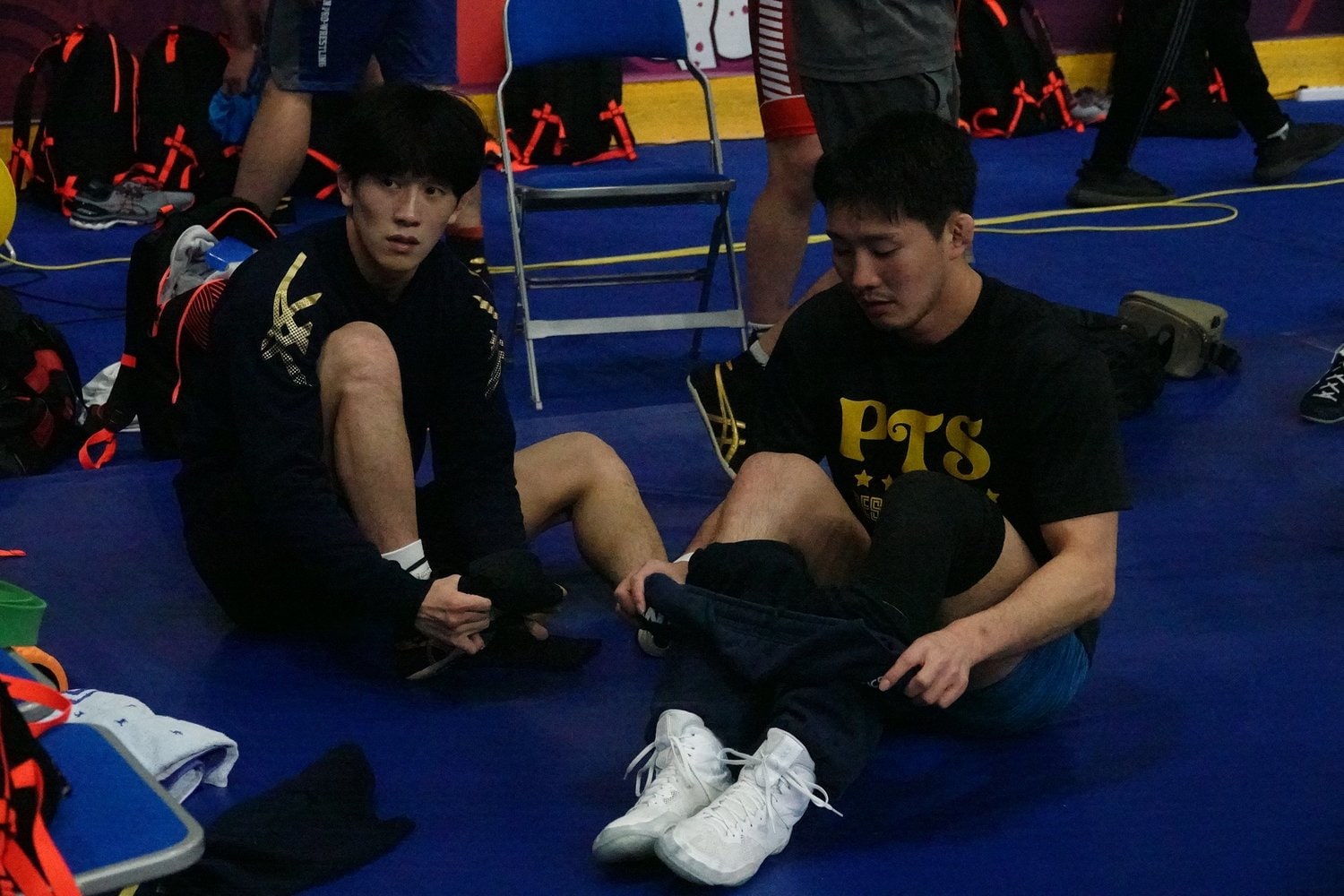 乙黒拓斗(左)と乙黒圭祐 ©Koji Fuse