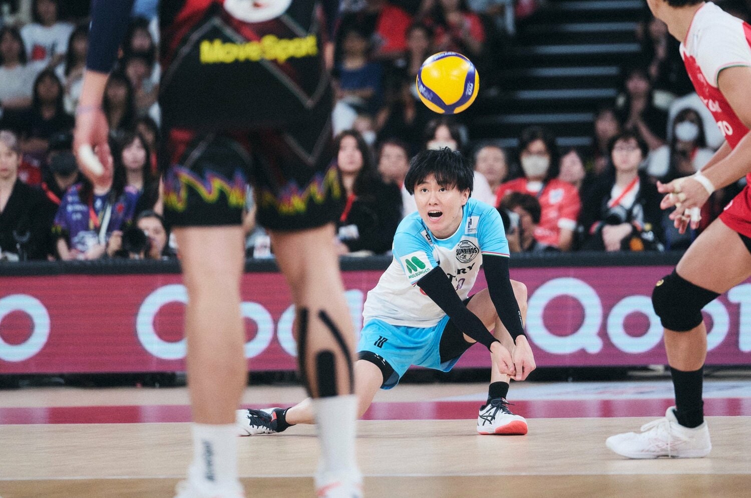 9月の世界選手権でも日本代表としてコートに立ったリベロ小川智大 ©︎Yuki Suenaga