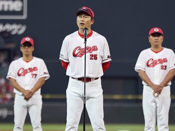 《負の歴史を払拭せよ》カープ6年前のリベンジなるか？ CS下剋上を果たすべく、新井監督が思い描く短期決戦の戦い方＜Number Web＞ photograph by JIJI PRESS