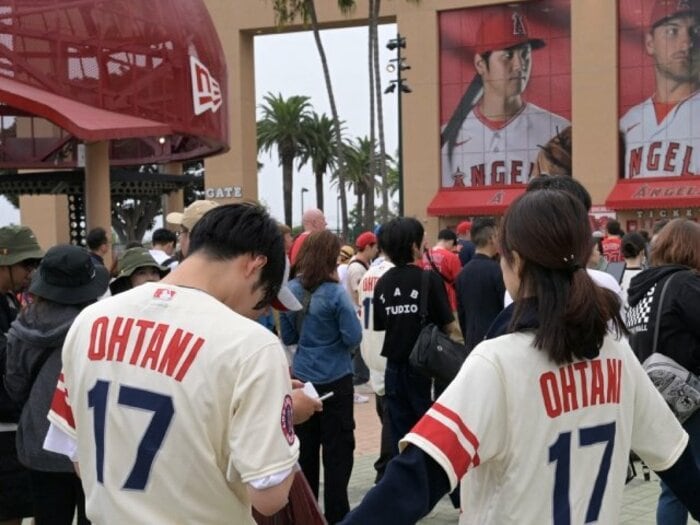 「大谷翔平を知ってますか？」現地アメリカ人の“意外な回答”に驚いた…ニューヨークで超人気、サンフランシスコで「知名度低い」なぜ？＜Number Web＞ photograph by JIJI PRESS