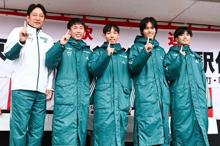 【黒田朝日レア写真】出走後もさわやか（2年時。写真は続きます）　©Nanae Suzuki