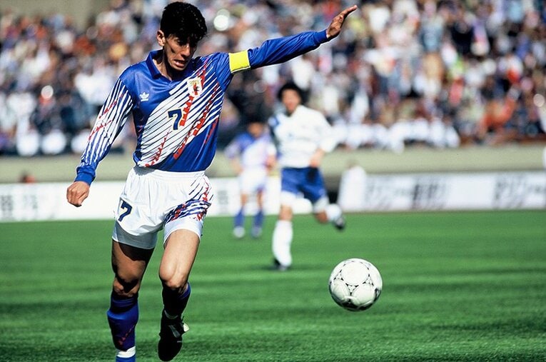 1993年の井原正巳　©Sports Graphic Number