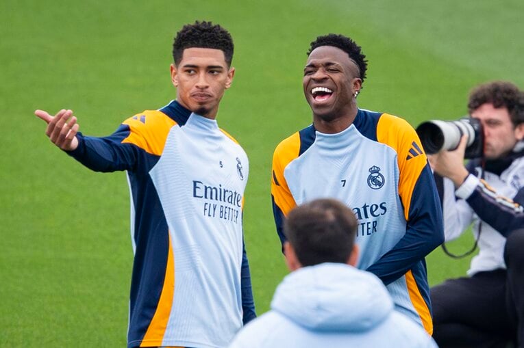 ベリンガムとビニシウス　©Getty Images