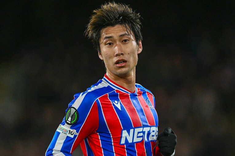 負傷からの復帰後、鎌田大地はクリスタルパレスでコンスタントに活躍している ／ photograph by DeFodi Images/Getty Images