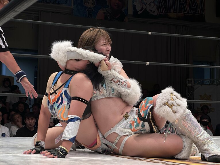 マリーゴールドの女子プロレスラー・桜井麻衣　©Norihiro Hashimoto