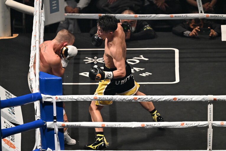 2022年12月13日／ポール・バトラー戦（WBA・WBC・IBF・WBO世界バンタム級王座統一戦）©Naoya Sanuki