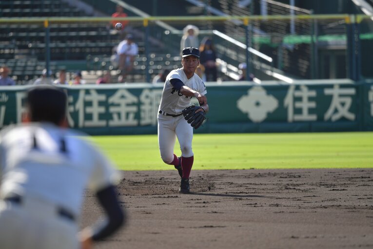 準々決勝の対浦和学院戦　©Hideki Sugiyama