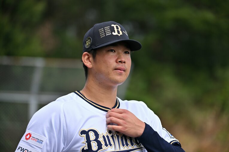 2024年春季キャンプで　©Hideki Sugiyama