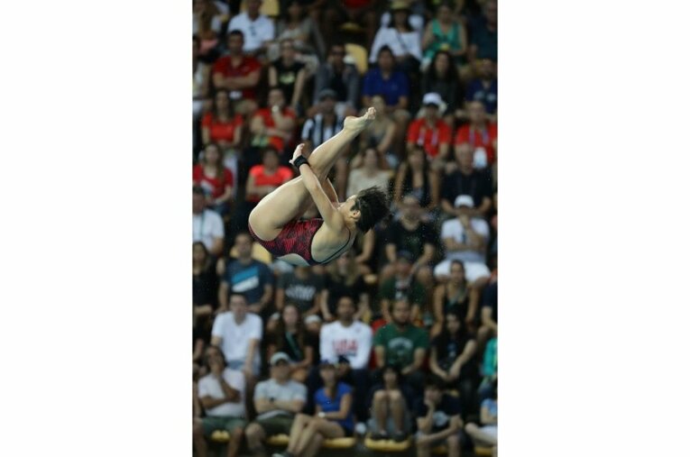 リオ五輪の板橋美波©Naoki Ogura/JMPA