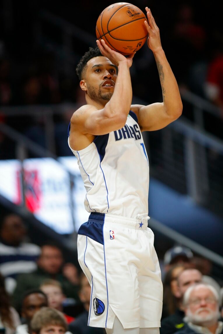 渡邊に言葉をかけたというコートニー・リー（2020年2月）©️Getty Images