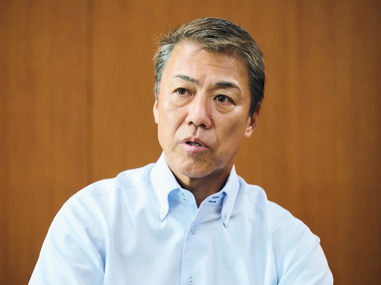 2005年、落合就任2年目の中日に一軍捕手コーチとして入閣した秦真司（2022年撮影）©︎Yuki Suenaga