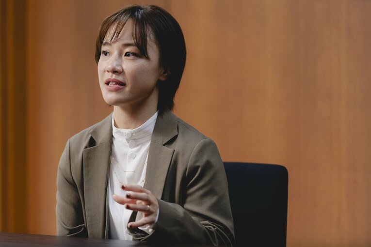 リオ五輪女子レスリング金メダリストの登坂絵莉さん　©Wataru Sato