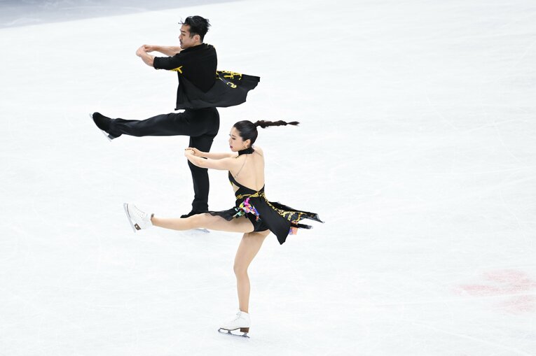 リズムダンスの演技 ©Asami Enomoto