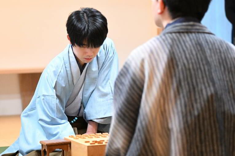 王将戦第3局、対局開始時の様子（全18枚）　©Keiji Ishikawa