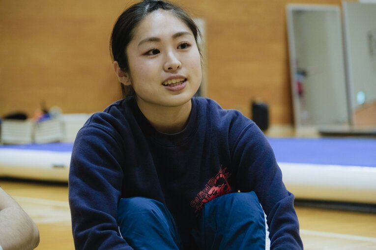 留学帰りで部に戻ってきた進藤　©Wataru Sato