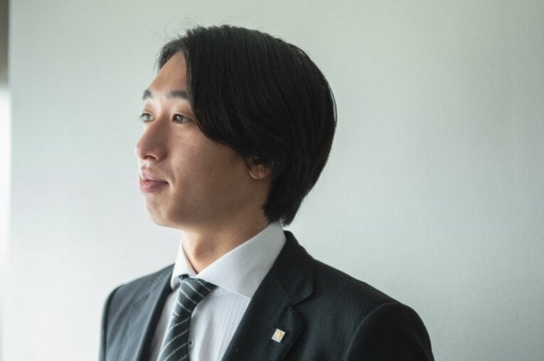 元青山学院大学キャプテンの神林勇太。2021年の箱根駅伝は仙骨の疲労骨折で走ることが叶わなかった ／ photograph by Wataru Sato