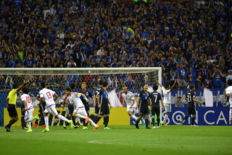ロシアW杯最終予選の初戦UAE戦も黒星スタートだったが……　©Takuya Sugiyama