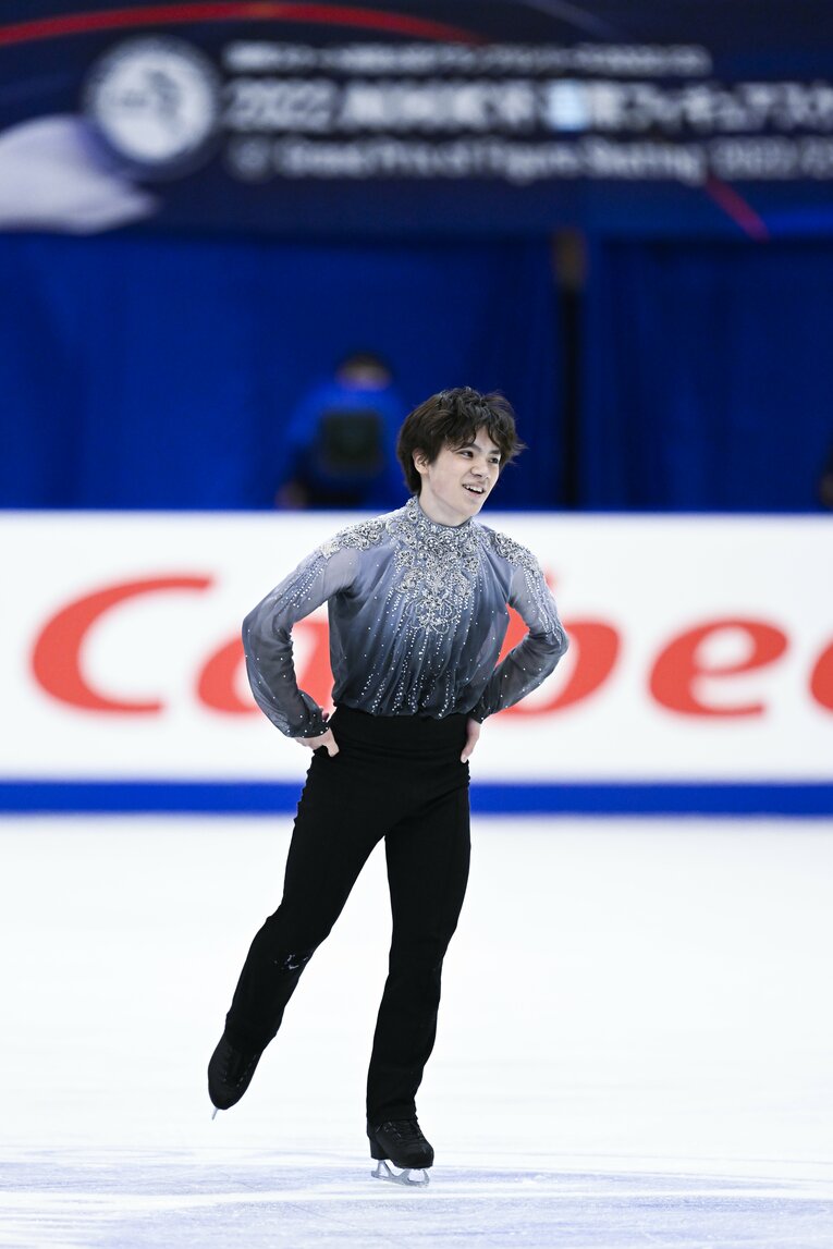 NHK杯、フリーの演技後　©Asami Enomoto