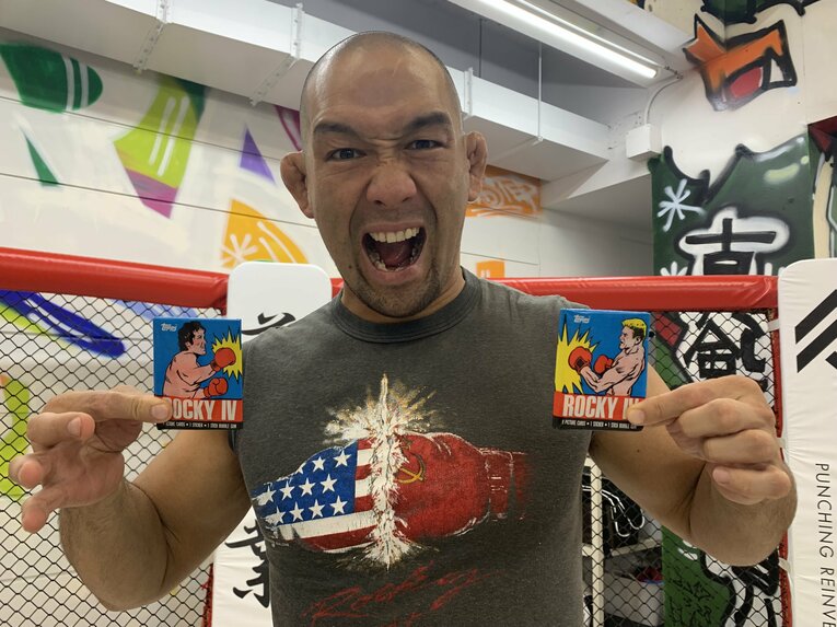 ロッキーに憧れ、リングネームにもその名を冠するロッキー川村2に、シリーズの魅力を聞いた　©Norihiro Hashimoto