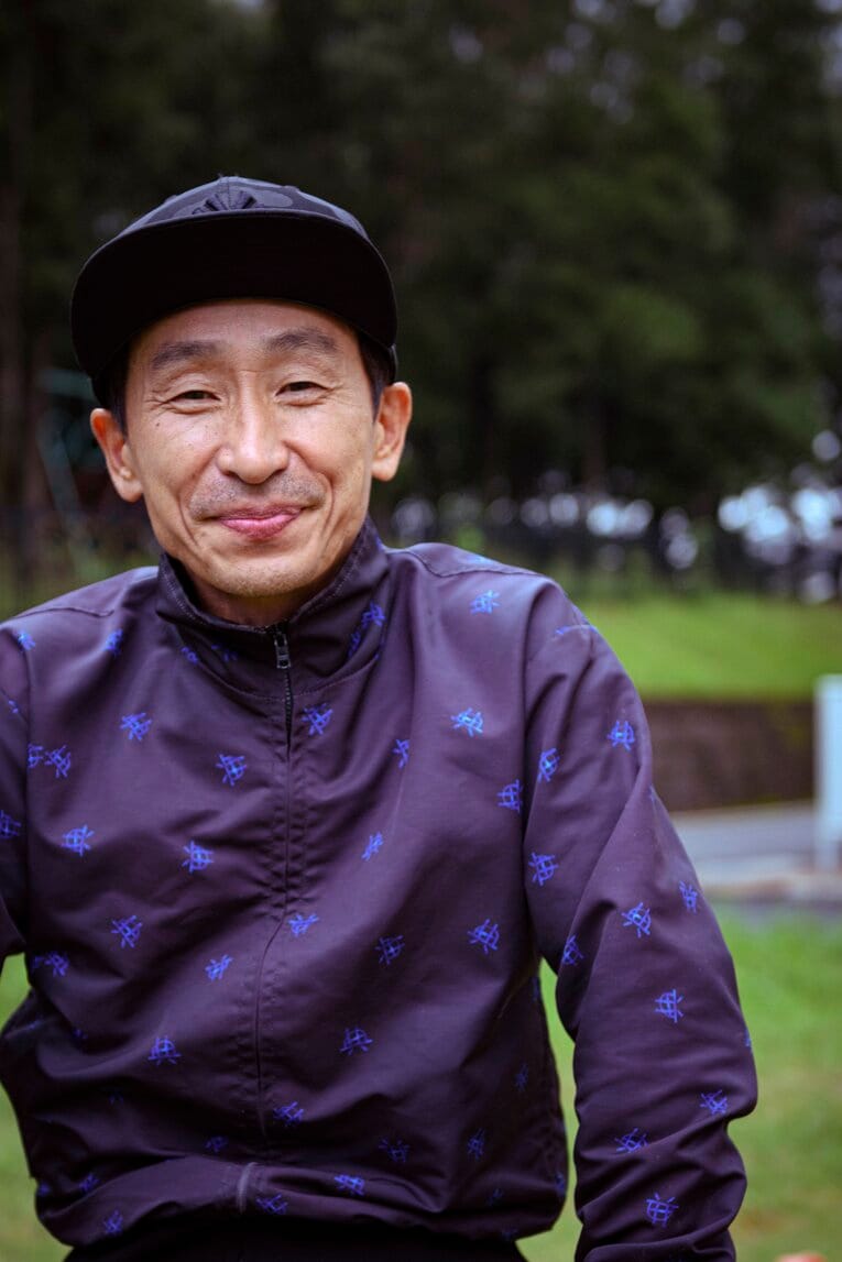 2020年に行われた横山親子の鼎談、和生の父・横山典弘　©Takuya Sugiyama