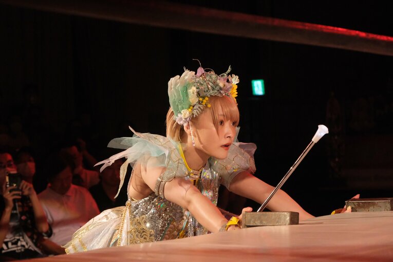 キャッチフレーズは“妖精”。バトントワリングでは全国大会出場の経歴も持つなつぽい　©Norihiro Hashimoto