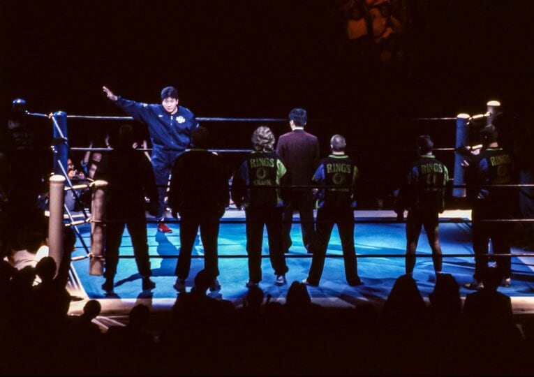 リングスの旗揚げ戦の日（1991年5月11日）　©Susumu Nagao