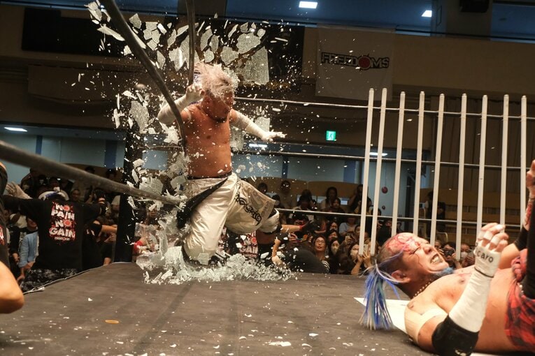 デスマッチのカリスマ・葛西純　©Norihiro Hashimoto