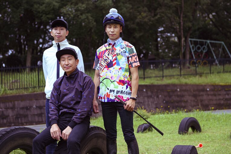 2020年に行われた横山親子の鼎談　©Takuya Sugiyama