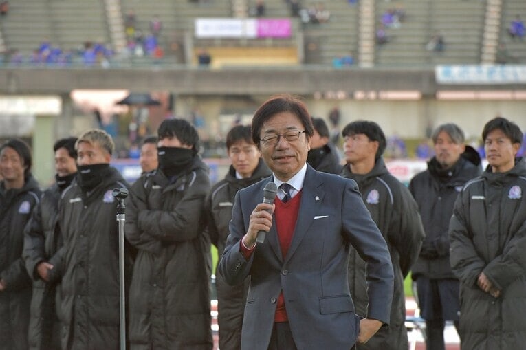 左伴繁雄社長の挨拶　©KATALLER TOYAMA